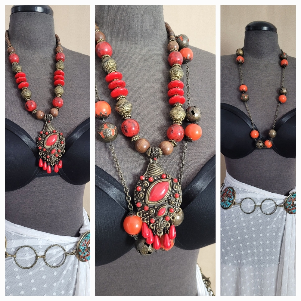 2pc Necklace Set